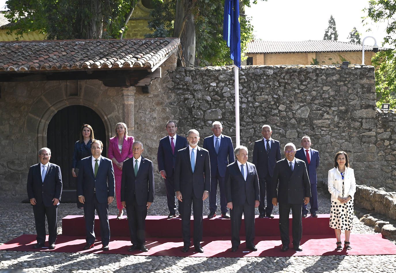 António Guterres recibe el Premio Carlos V en Yuste