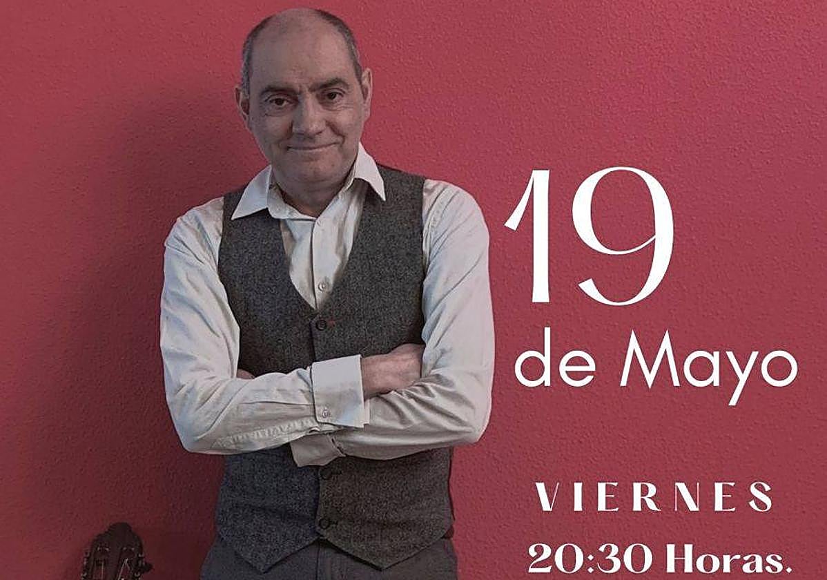 El profesor y guitarrista David Escribano ofrece un concierto este viernes en Cáceres