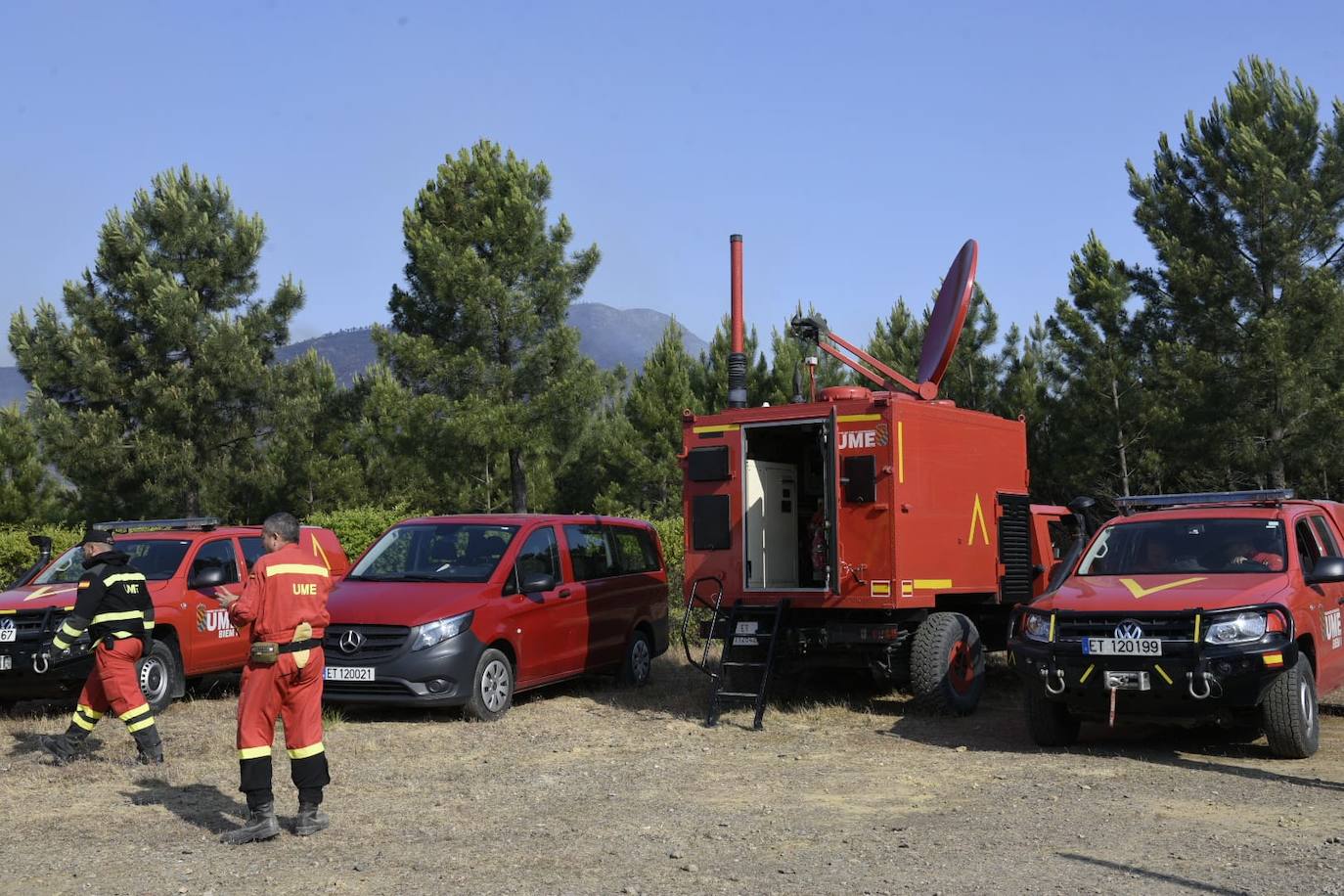 El incendio en Las Hurdes y Sierra de Gata, en imágenes (II)