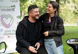 Irene de Miguel y Rafa Mayoral, este lunes en Plasencia.