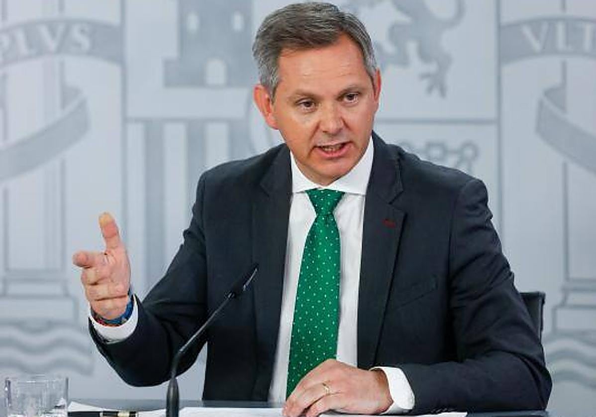 José Miñones, ministro de Sanidad.