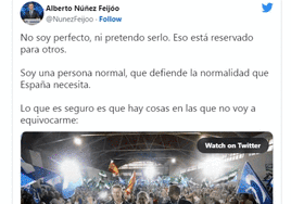 Las lágrimas de Vara, la camisa prestada de Feijóo y tuits que 'desaparecen'