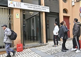 Sede del comedor social San Vicente de Paúl.