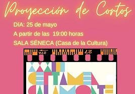 Proyección de cortos del Certamen Nacional 'Calamonte Joven 2023'
