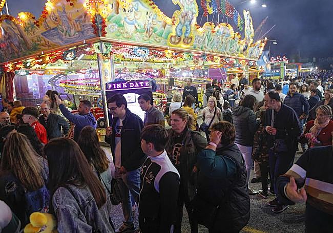 La Feria de Cáceres, en una imagen tomada el día de la inauguración oficial.