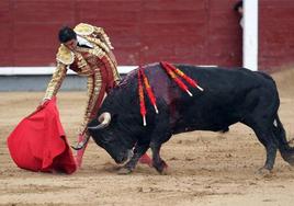 Miguel Ángel Perera, este viernes en Las Ventas.