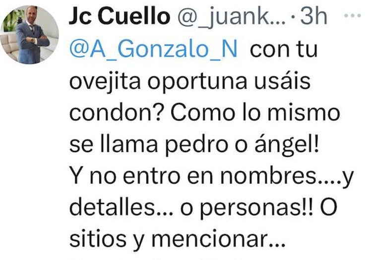 Imagen principal - Denuncian a un candidato de Vox en la Asamblea por acosar en twitter a una ex cargo del partido