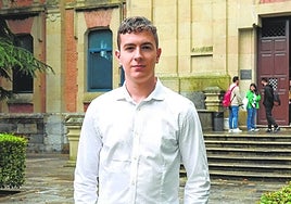 Luis Gutiérrez hará la selectividad este año en Plasencia.