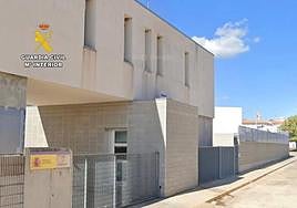 Puesto de la Guardia Civil en Malpartida de Plasencia.