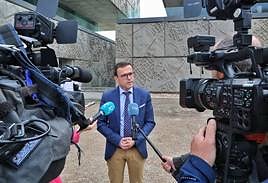 Miguel Ángel Gallardo, este viernes en Mérida.