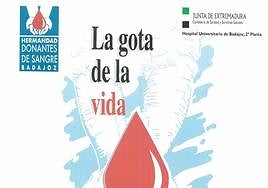 Cartel de la donación de sangre de este sábado.