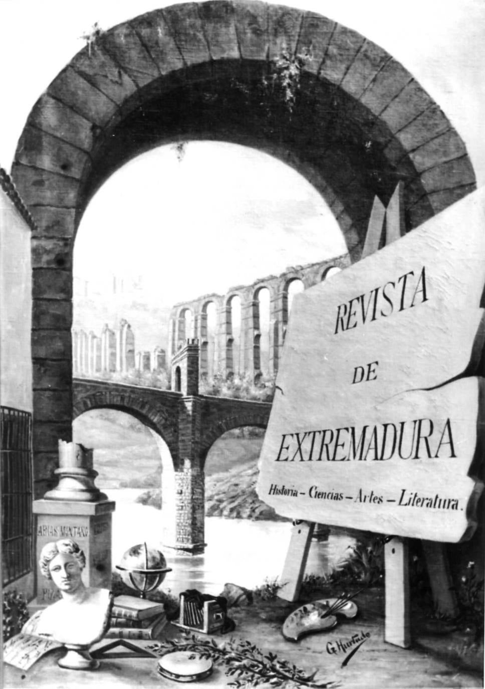 Portada para la revista que hizo Gustavo Hurtado, hijo de Publio Hurtado.