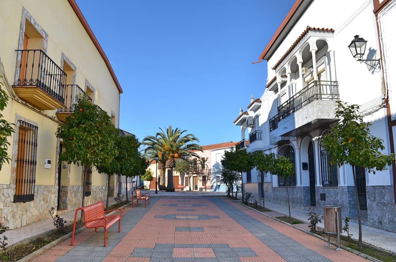 Calle de Cordobilla de Lácara.