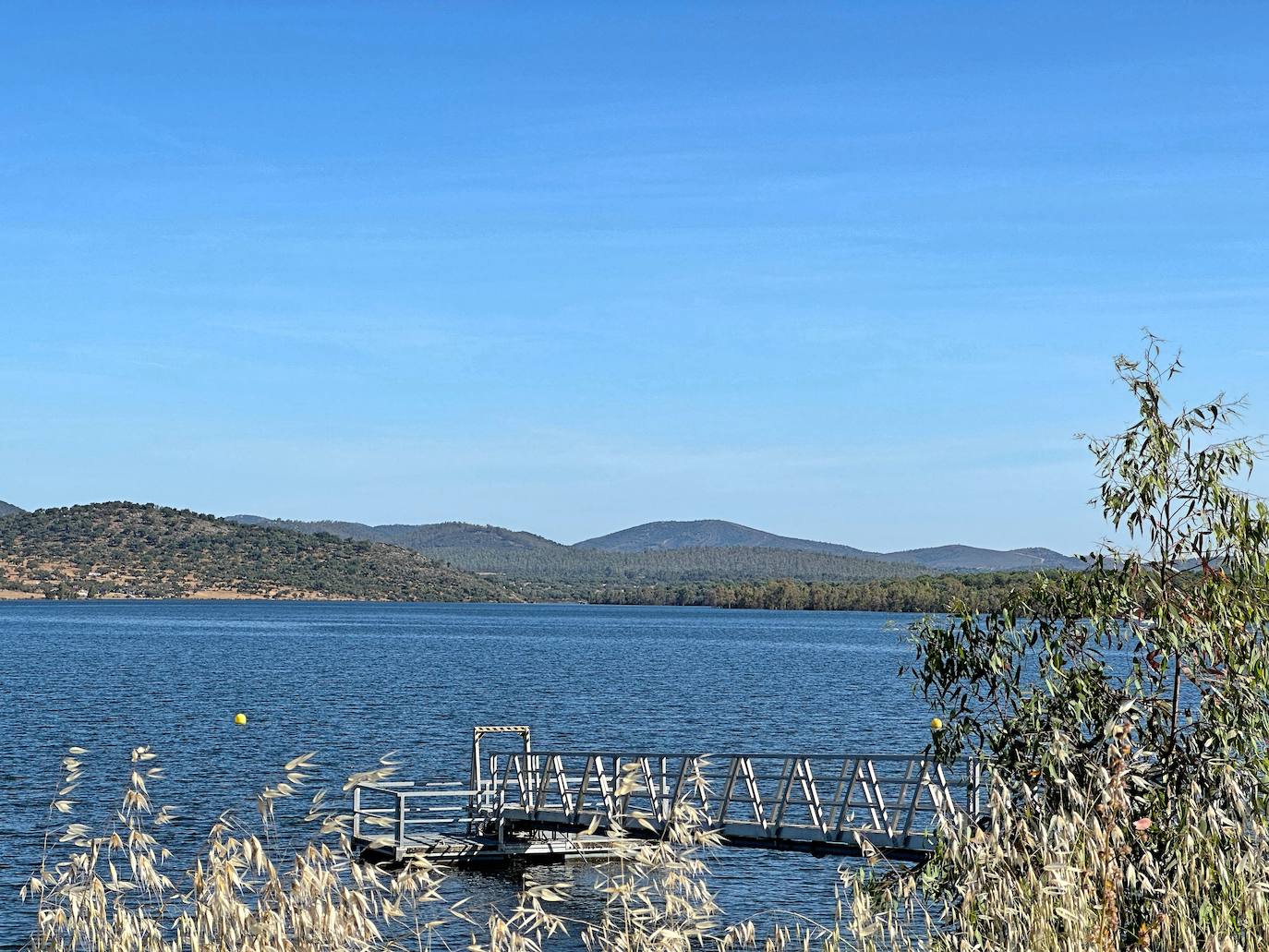 Embalse de Cordobilla de Lácara.