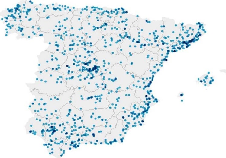 Personas fallecidas en vías interurbanas en 2022.