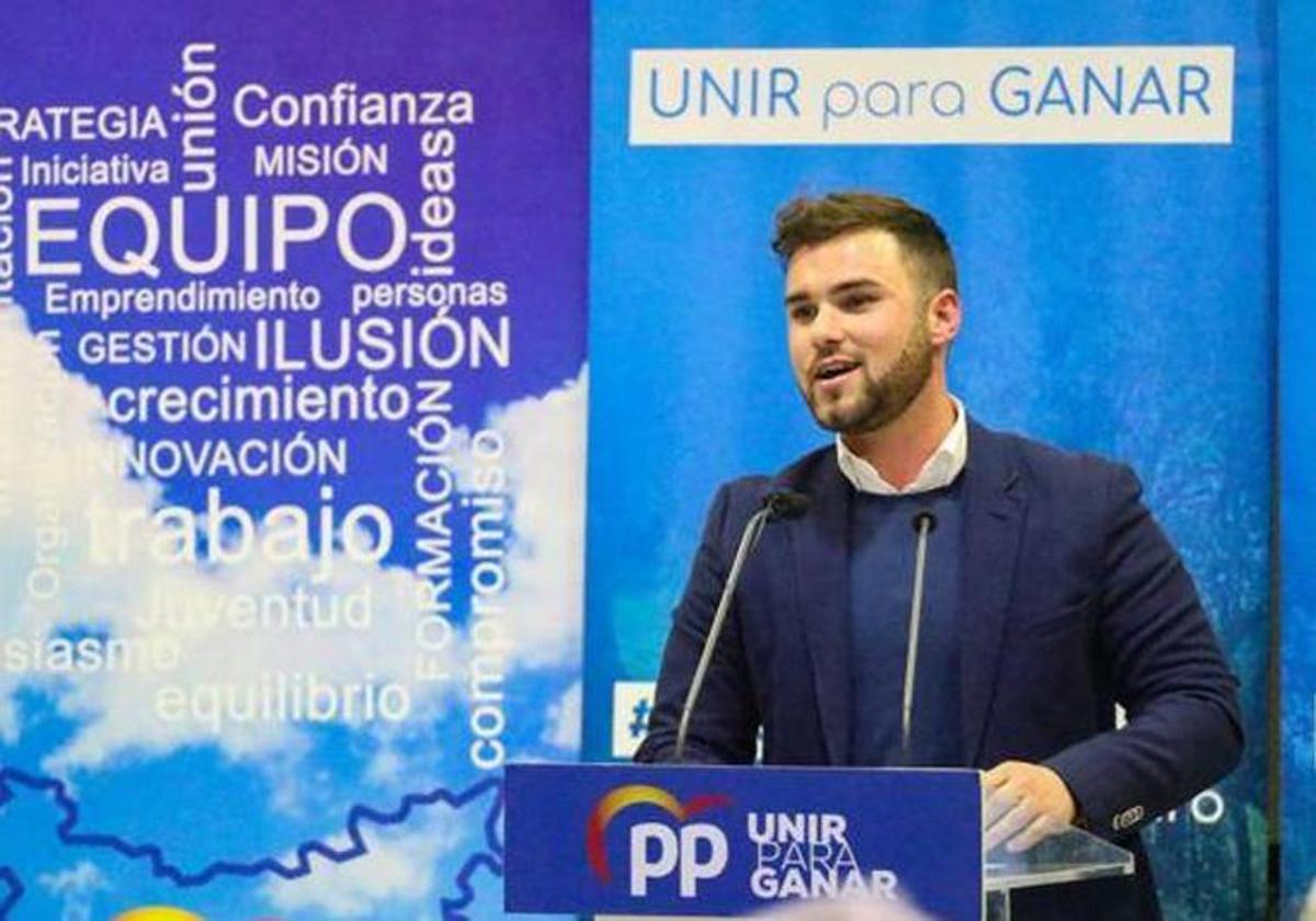 Raúl Gordillo, candidato del PP.