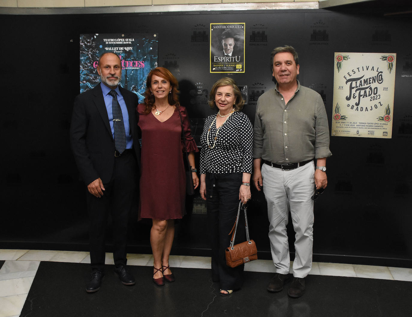 Jesús Rodríguez, Raquel García, Pepi González y Alfonso Flores