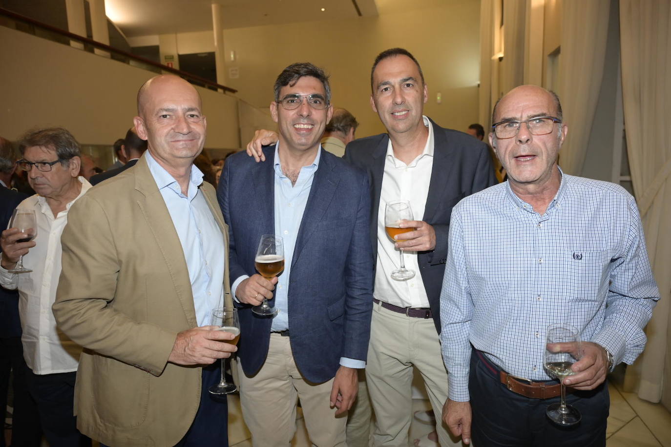 Antonio Llinas, Angel Sierra, Francisco Javier Rodríguez y Jesús López-Santamaría