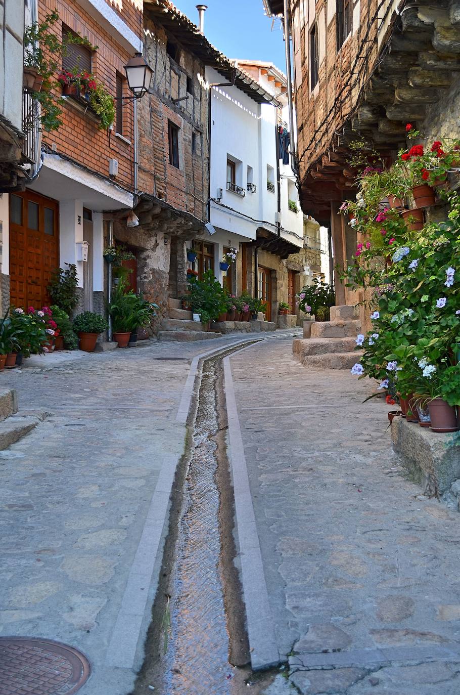 Imagen actual de una típica calle de la localidad.