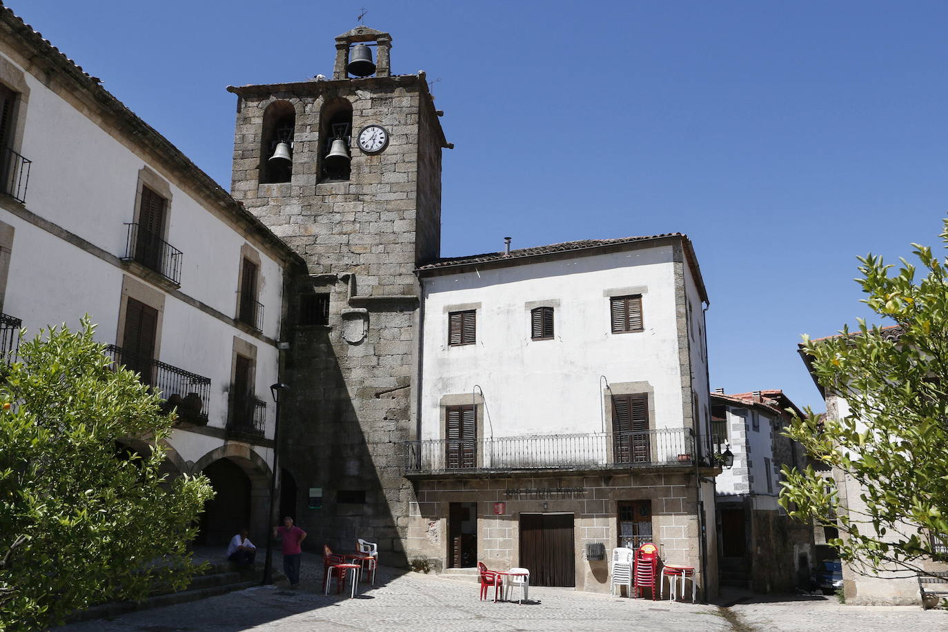 Iglesia de San Martín de Tours de San Martín de Trevejo.