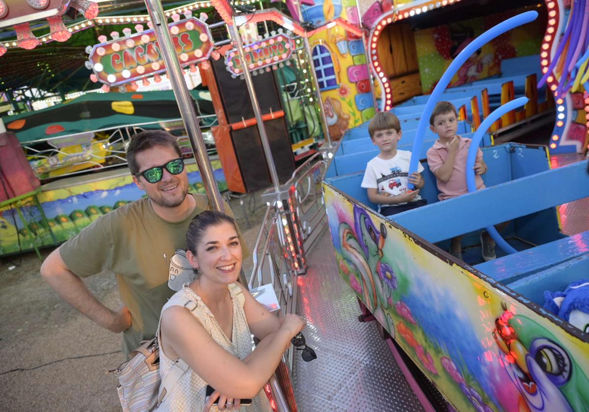 Primer día de la Feria de San Juan en Badajoz (I)