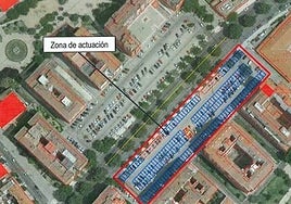 Actuación prevista en Godofredo Ortega y Muñoz.