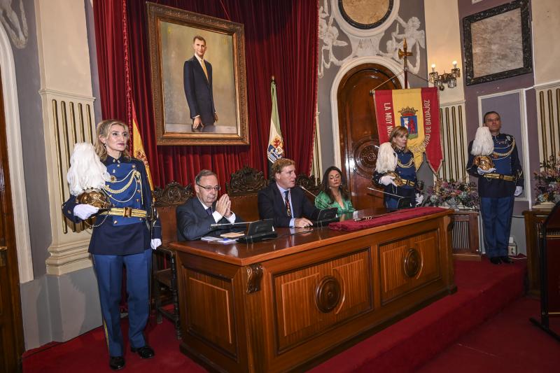 Pleno de investidura en el Ayuntamiento de Badajoz