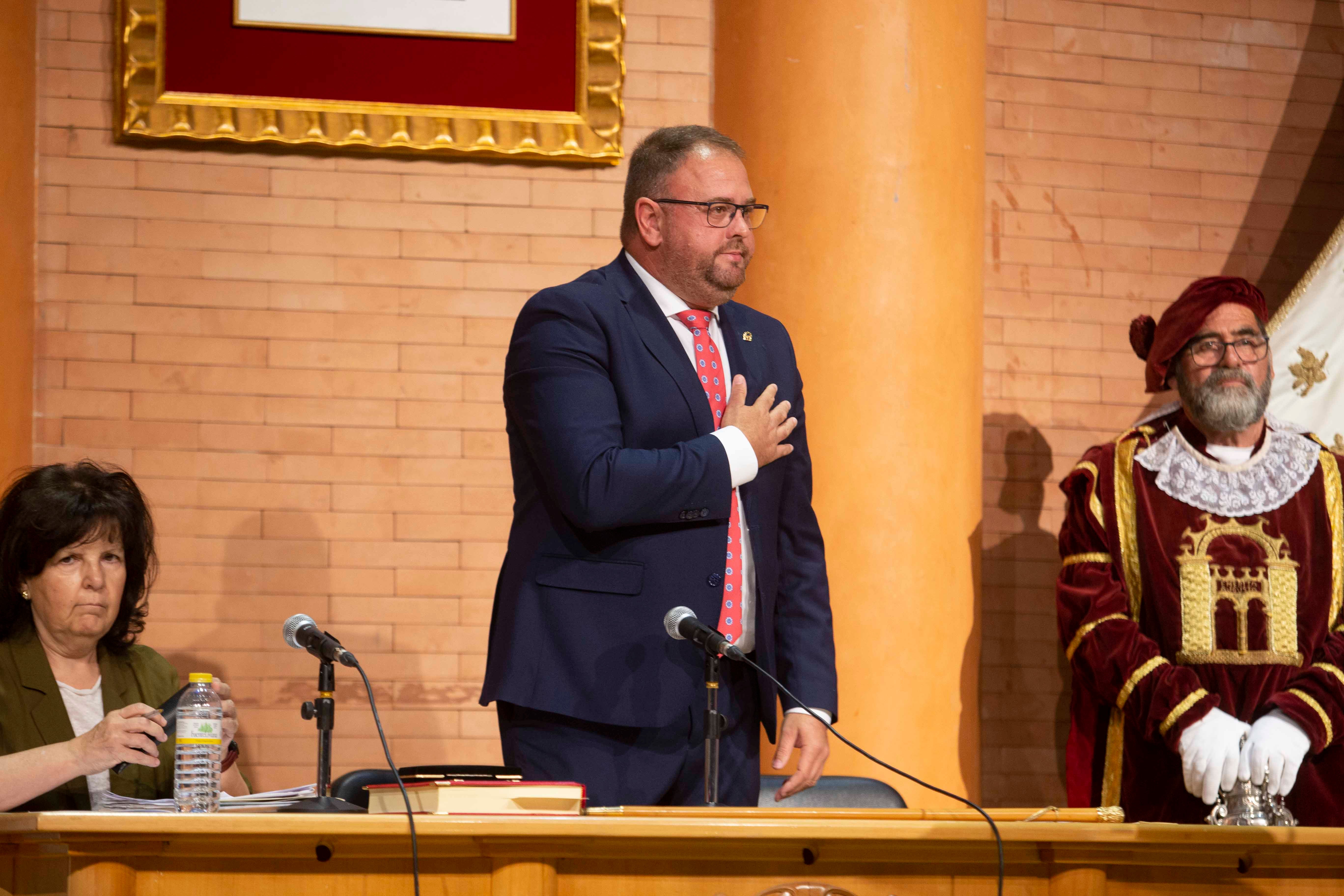 Pleno de investidura en el Ayuntamiento de Mérida