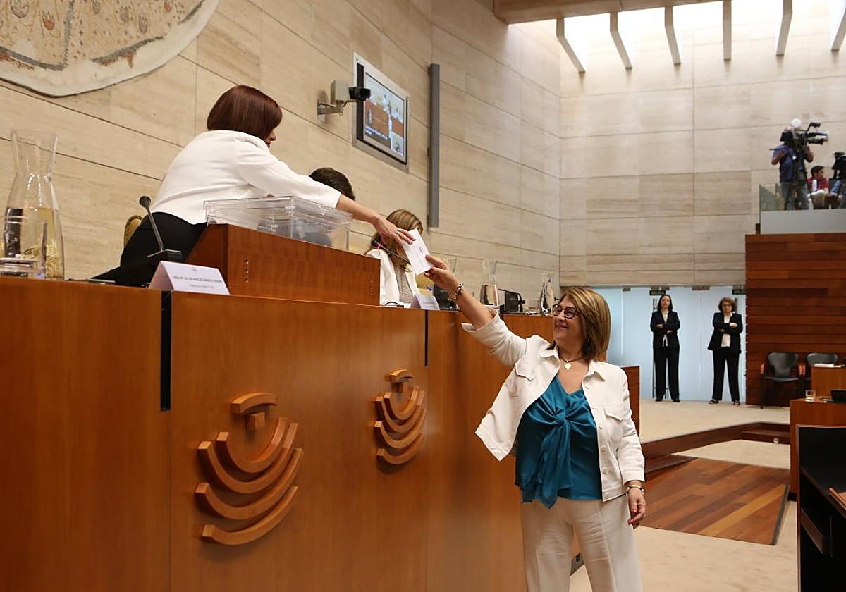 Votación para la elección de la Presidencia en 2019.