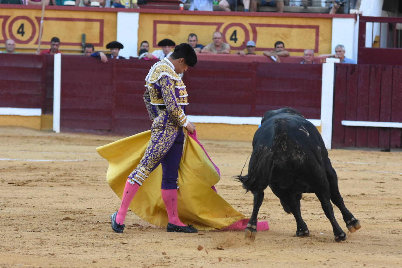 Las mejores imágenes de la corrida de toros de Zalduendo I