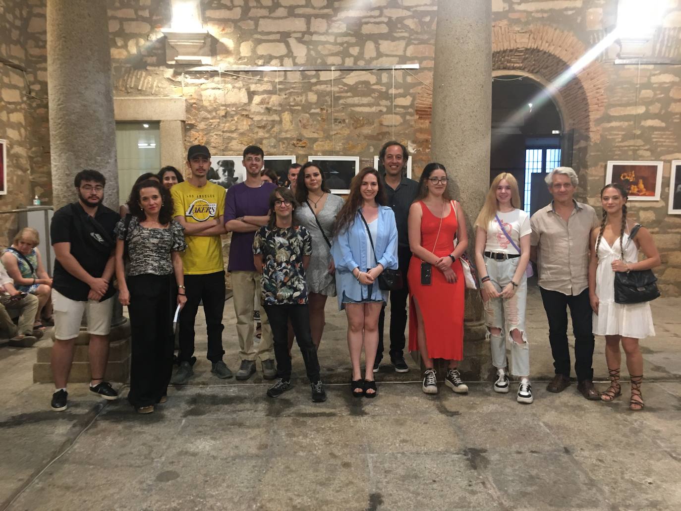 Fin de curso de los alumnos de Imagen del IES El Brocense.