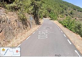 CC-63 cerca de Fragosa.