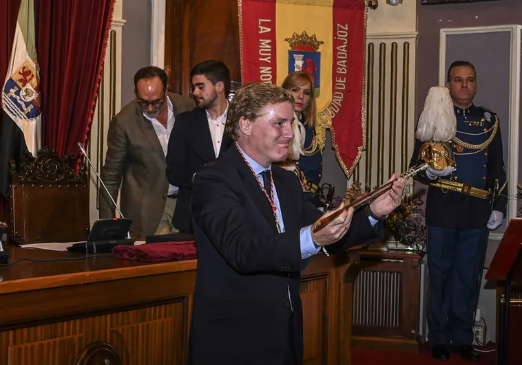 Ignacio Gragera, en su investidura como alcalde.