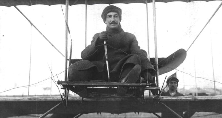 El pionero de la Aviación Española Luis Montesino Espartero, Marqués de Morella, uno de los nueve hijos del sabio extremeño Cipriano Segundo Montesino