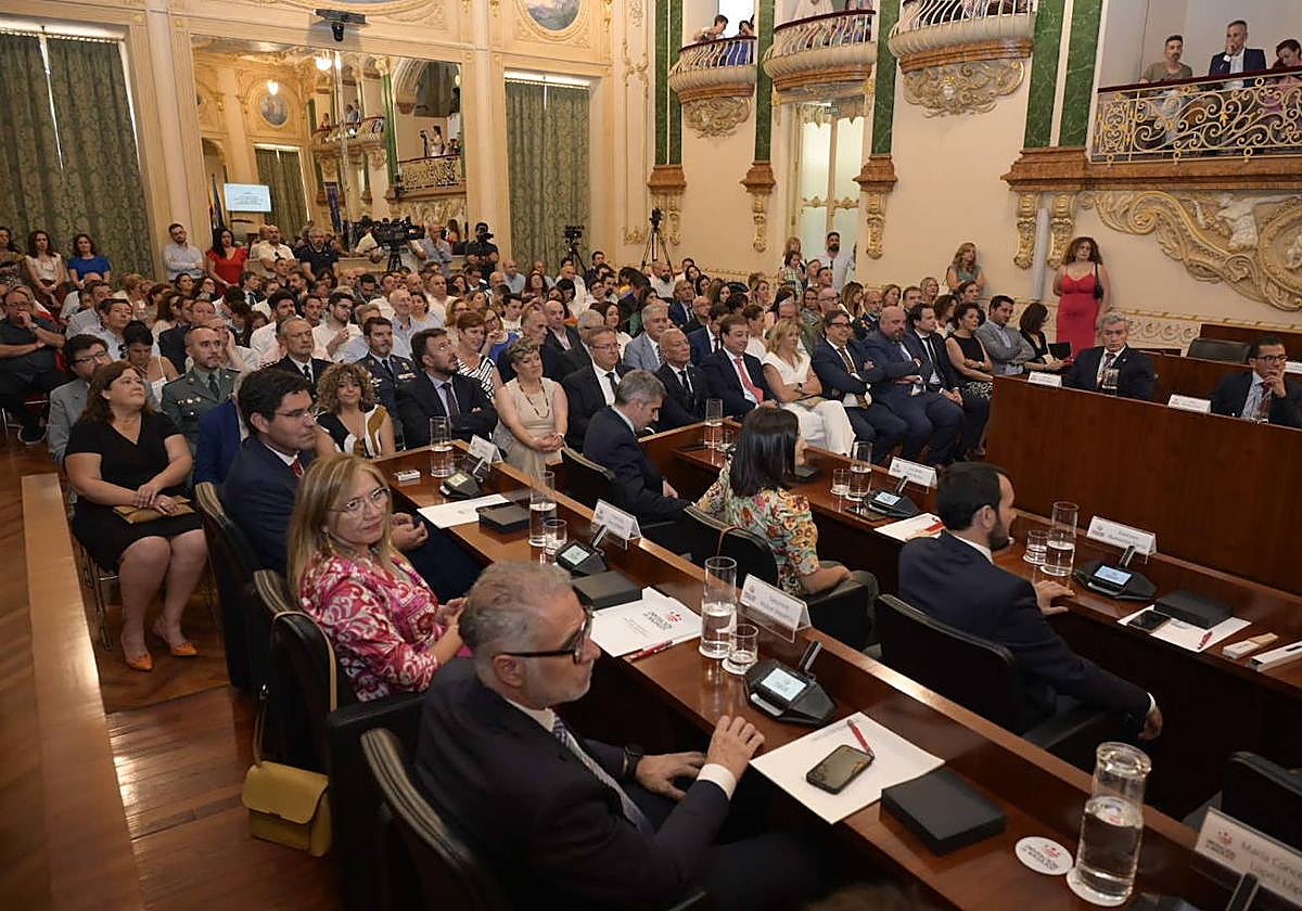Pleno de la constitución de la Diputación de Badajoz (I)