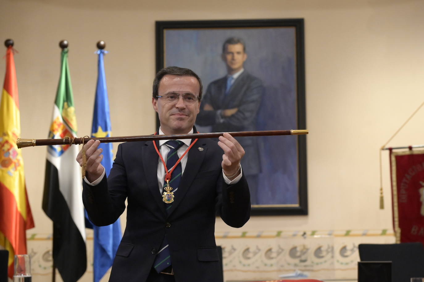 Pleno de la constitución de la Diputación de Badajoz (II)