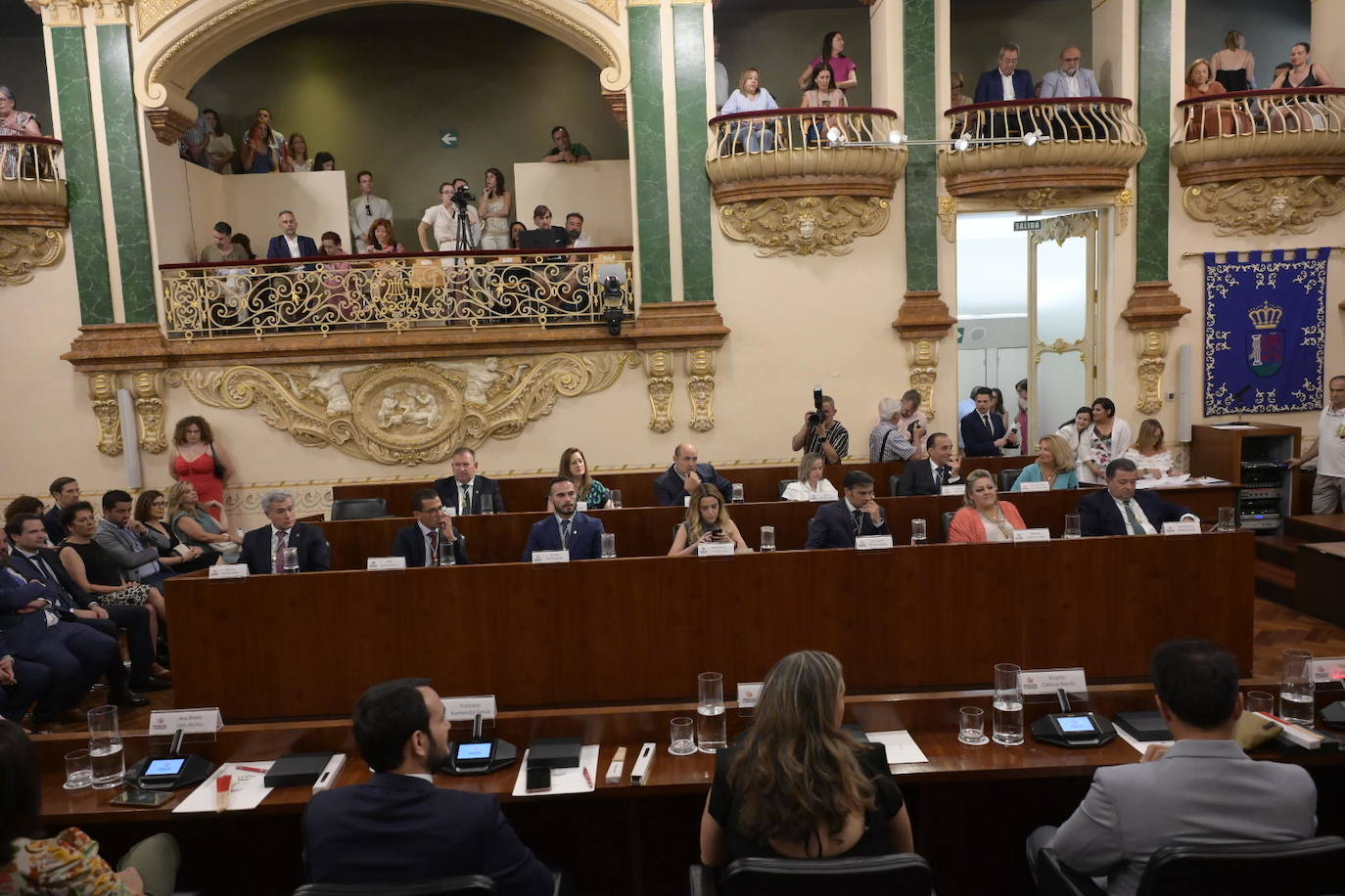 Pleno de la constitución de la Diputación de Badajoz (I)