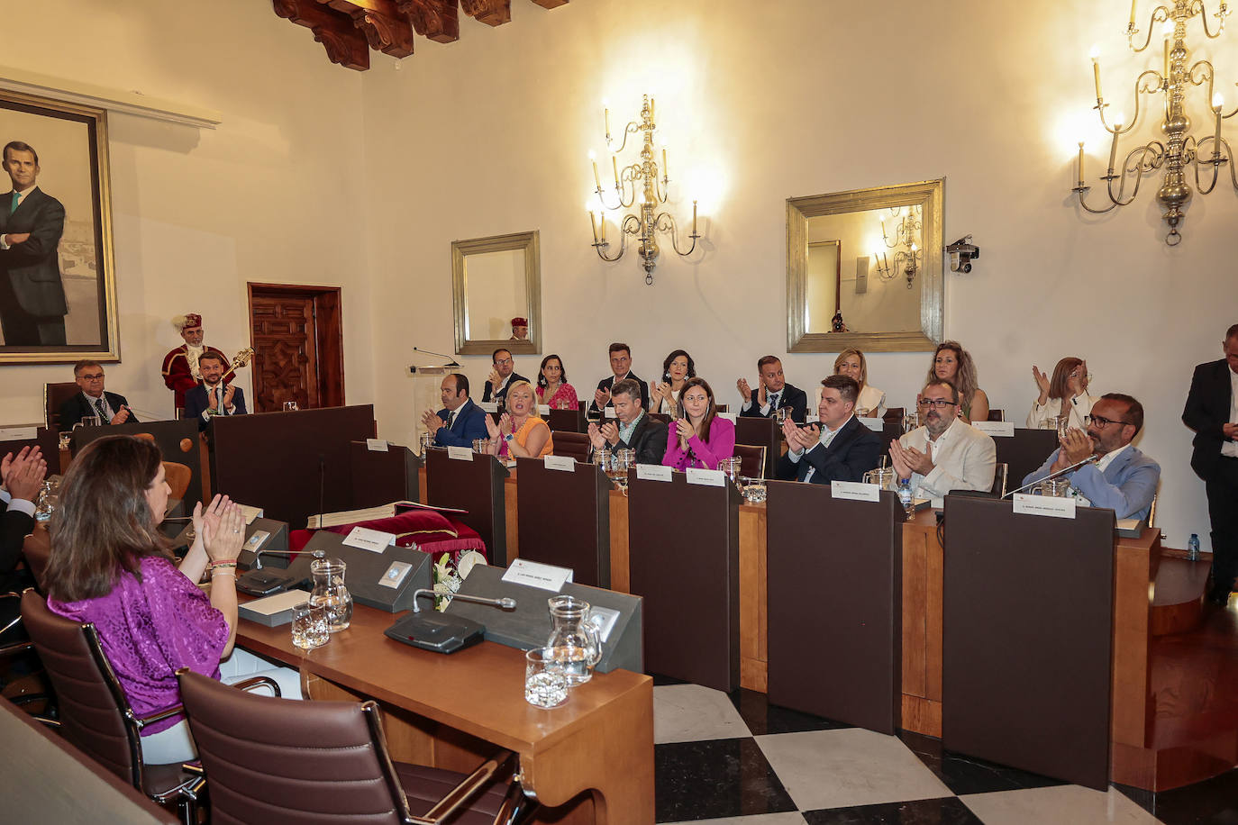 Pleno de la constitución de la Diputación de Cáceres (I)