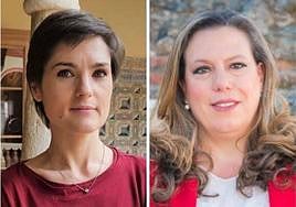 Raquel del Puerto, vicepresidenta primera, y Carmen Yáñez, vicepresidenta segunda.