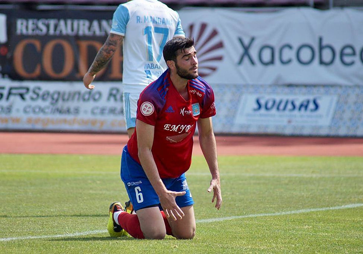 Toni Jou el pasado curso con el Tarazona.