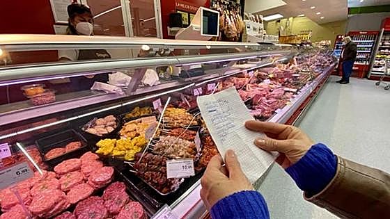 La factura de los alimentos