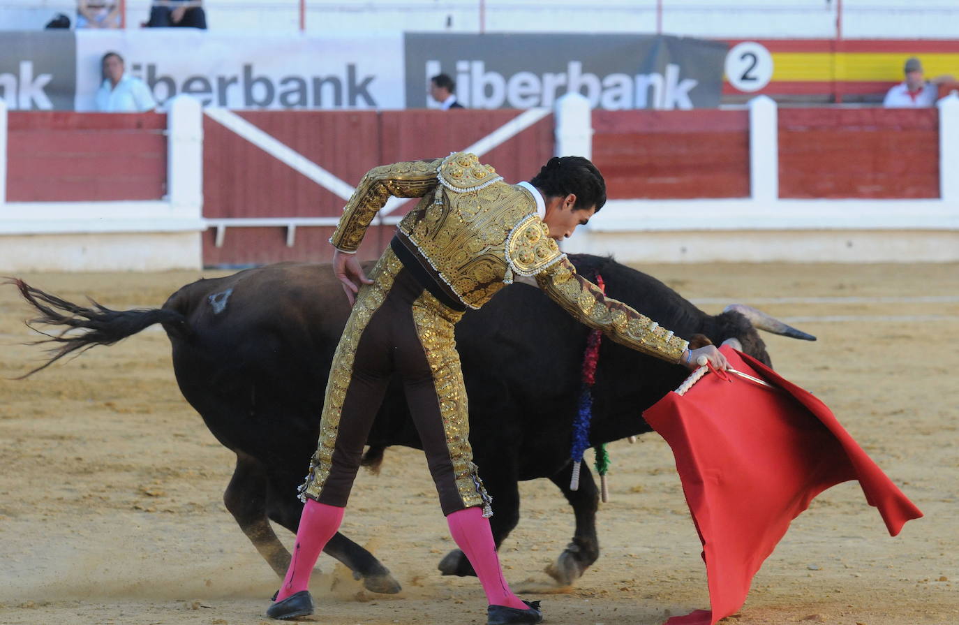 Imagen de archivo de una novillada en Mérida.