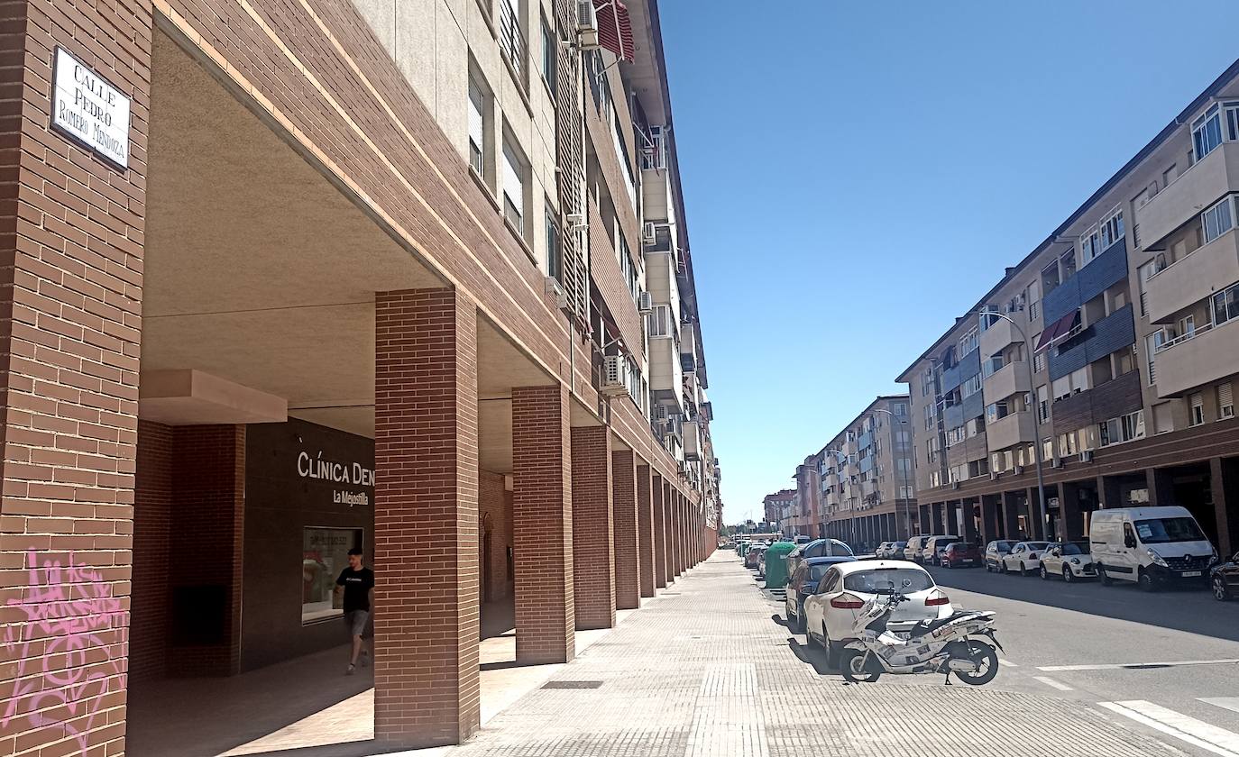 Calle Pedro Romero Mendoza, que se encuentra en la zona de La Mejostilla.