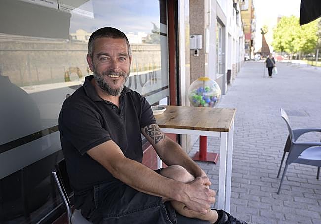 Miguel Díaz, propietario del bar Stadium.