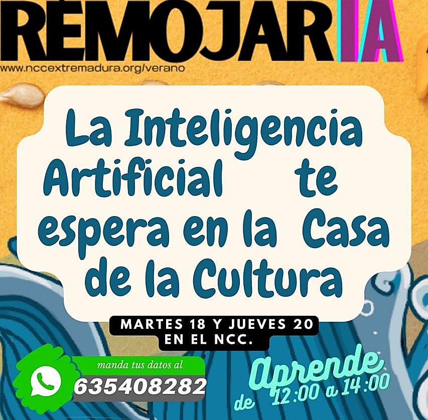 Un taller de IA en el NCC de Calamonte