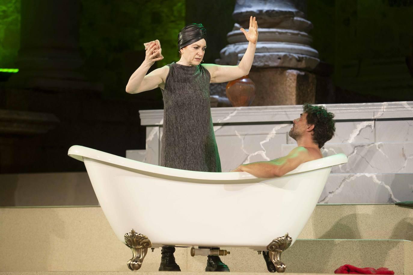 Escena de la obra teatral 'Shakspeare en Roma'
