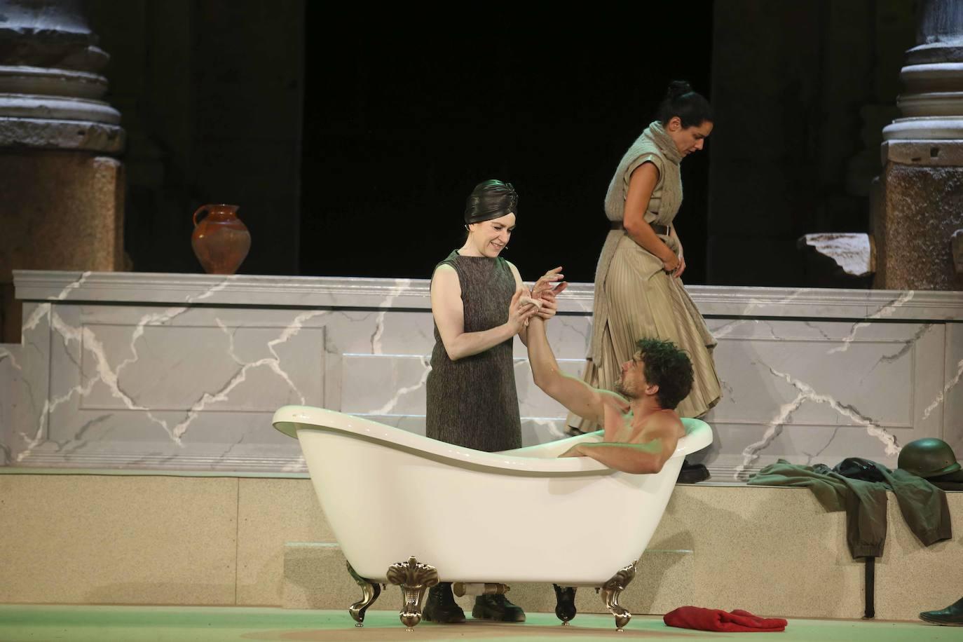 Escena de la obra teatral 'Shakspeare en Roma'