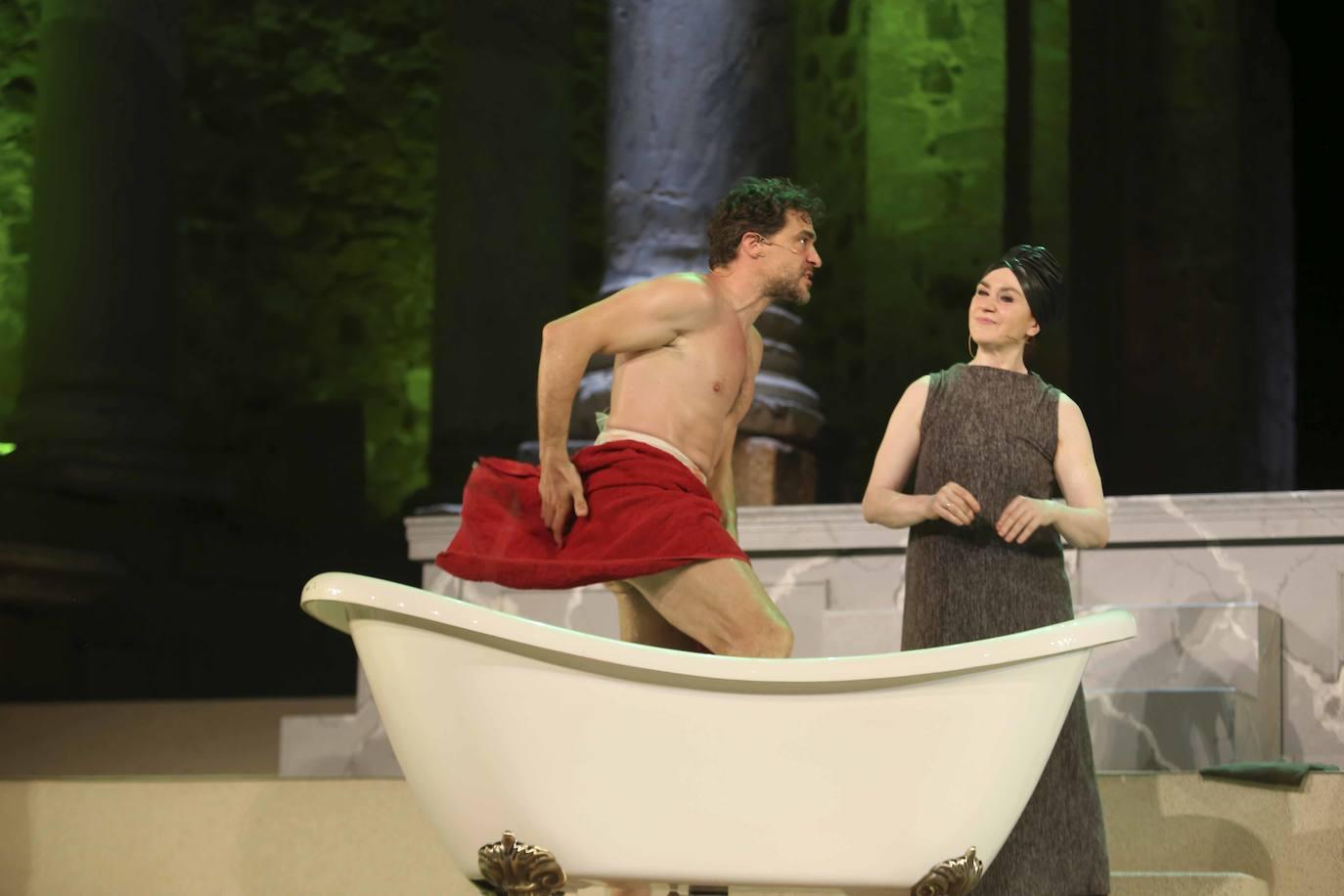 Escena de la obra teatral 'Shakspeare en Roma'