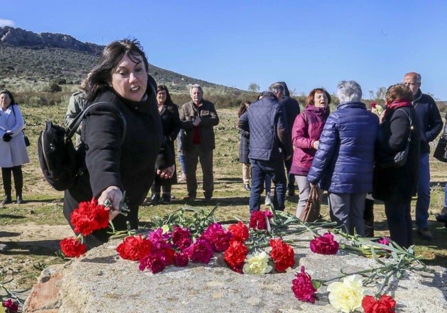 Acto celebrado en Castuera el pasado enero, organizado por el Gobierno vasco.