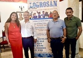 La presentación del I Desafío Internacional de Novilleros 'Villa de Logrosán' tuvo lugar el pasado viernes.